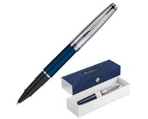 Роллер Waterman Embleme Blue черный (артикул производителя 2100402)